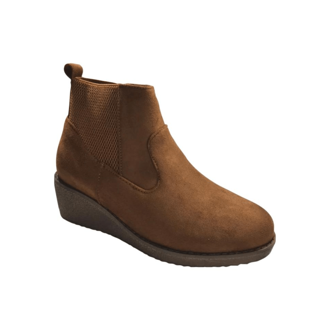 BOTINES CELINA CAMEL TS1801 CELINA RIGIO 35 - CalzadosPaola