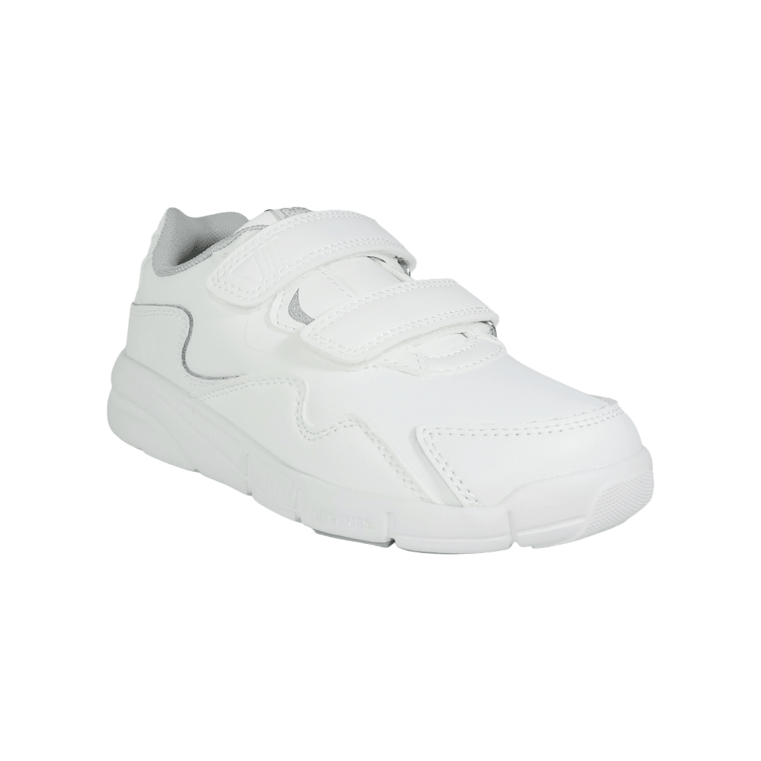 ZAPATILLAS ESCOLARES BLANCAS INFANTIL BUBBLE GUMMERS BTS AIRGAMES | 381 - 1542 BUBBLE GUMMERS 30 - CalzadosPaola