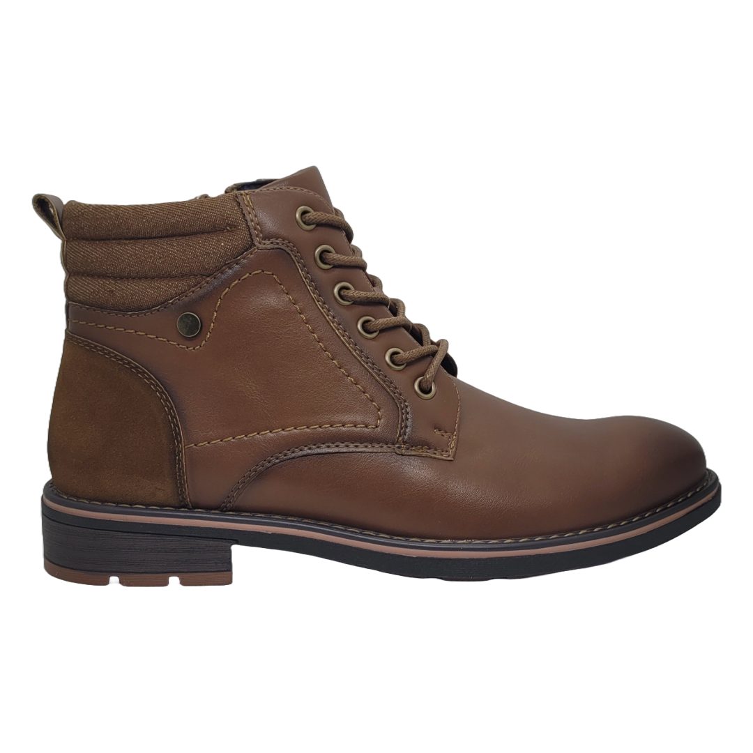 BOTINES TUOTUO CAFÉ CAMEL (HOMBRE) | H09 TUO TUO 44 - CalzadosPaola