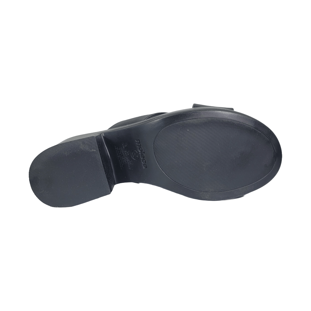 SANDALIAS MOLECA NEGRO MUJER | 5549.100.9569 - 15745 MOLECA 35 - CalzadosPaola