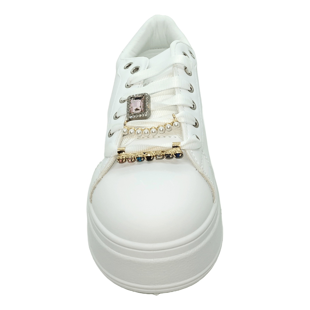 ZAPATILLAS URBANAS WEIDE BLANCO MUJER | ZW03 WEIDE 36 - CalzadosPaola