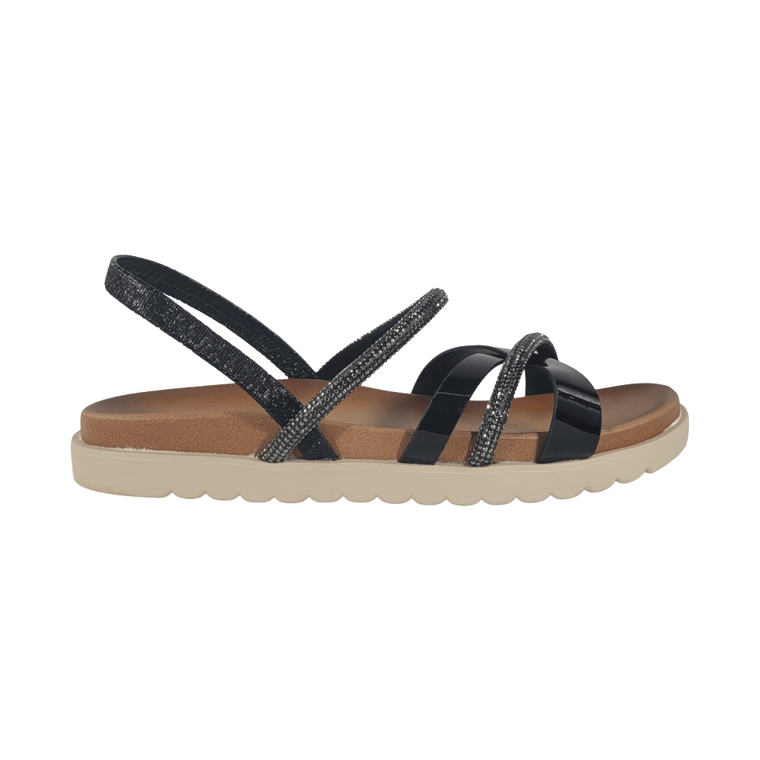 SANDALIAS HUALUNAOTE NEGRO MUJER | ZX1577 HUALUNAOTE 36 CL / 23.9 CM - CalzadosPaola