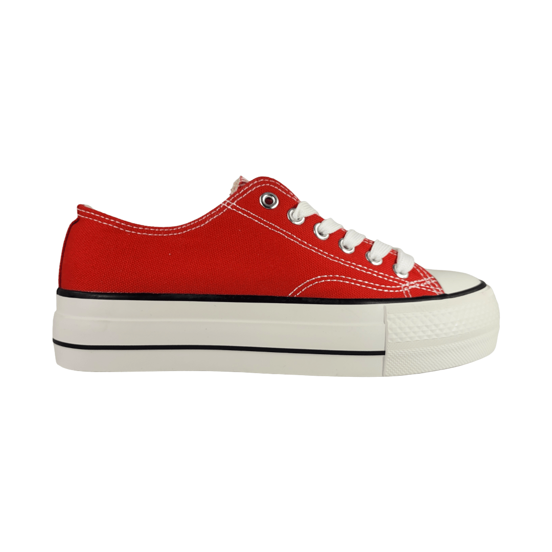 ZAPATILLAS URBANAS MD ROJO MUJER | 2J04 - 13 MD 35 CL / 22.5 CM - CalzadosPaola