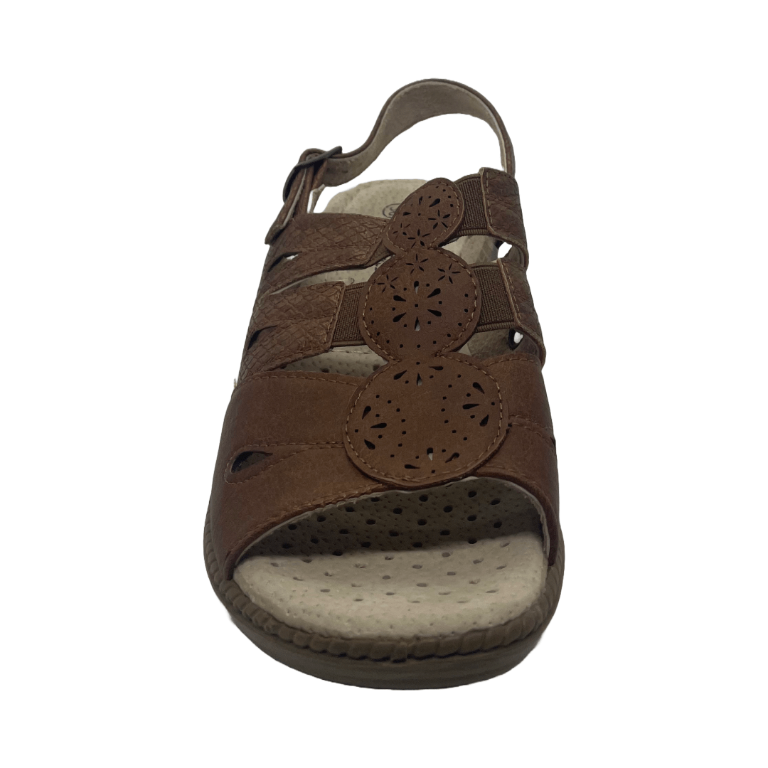SANDALIAS PASSER CARAMELO | 264 PASSER 35 - CalzadosPaola
