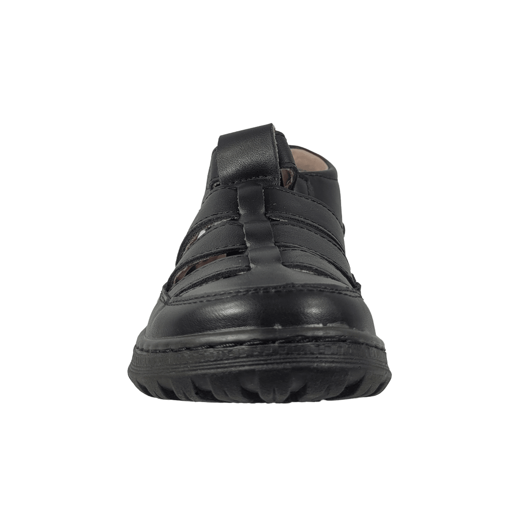 SANDALIAS NEW WALK NEGRO CASUAL MUJER | KWF250327 - 2 - 9 NEW WALK 35 CL / 22 CM - CalzadosPaola