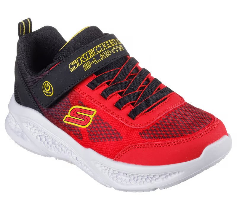 ZAPATILLAS URBANAS SKECHERS METEOR LIGHTS KRENDOX INFANTIL | 401495L - RDBK SKECHERS 26 - CalzadosPaola