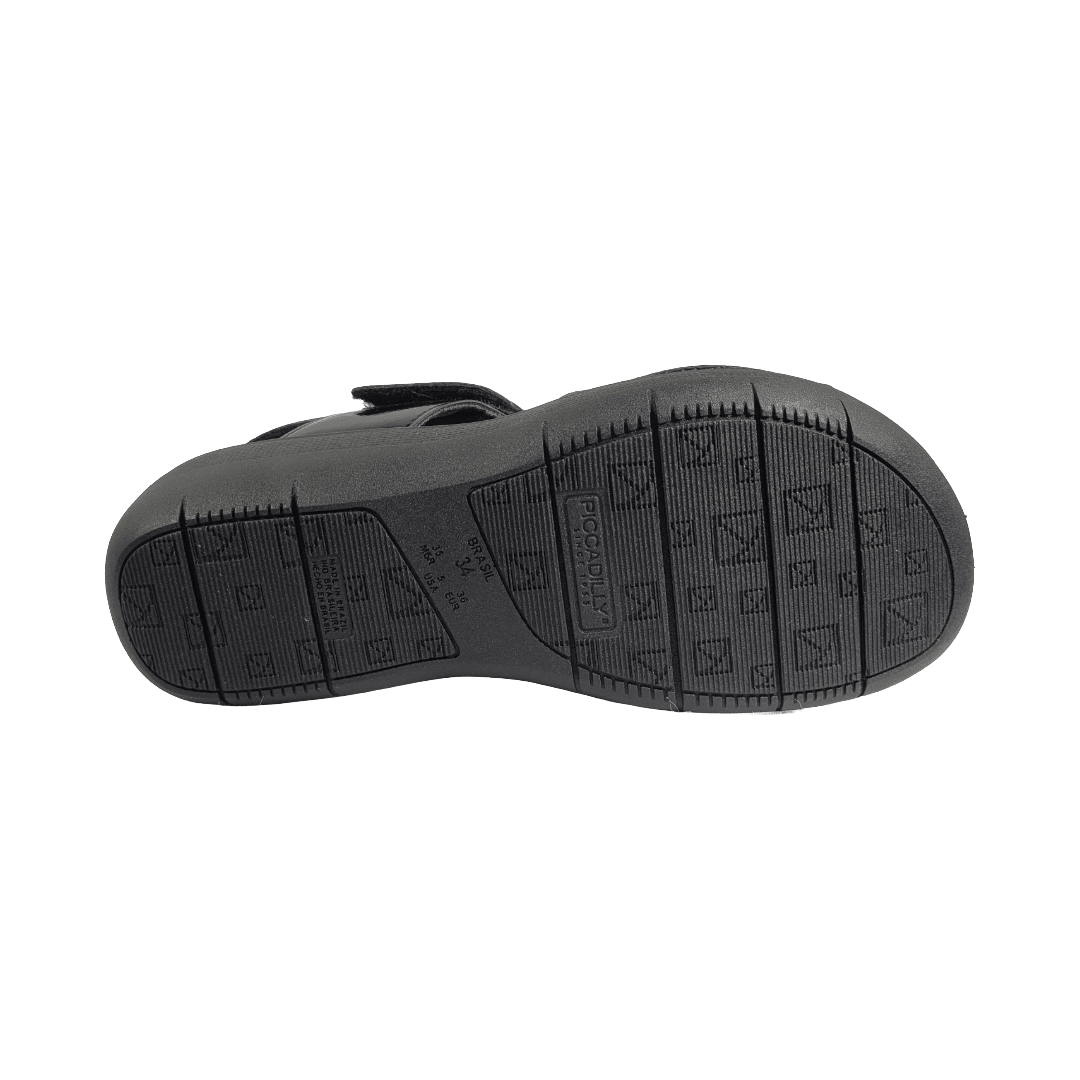 SANDALIAS PICCADILLY NEGRO CASUAL MUJER VU4315T PICADELLY 34 - CalzadosPaola