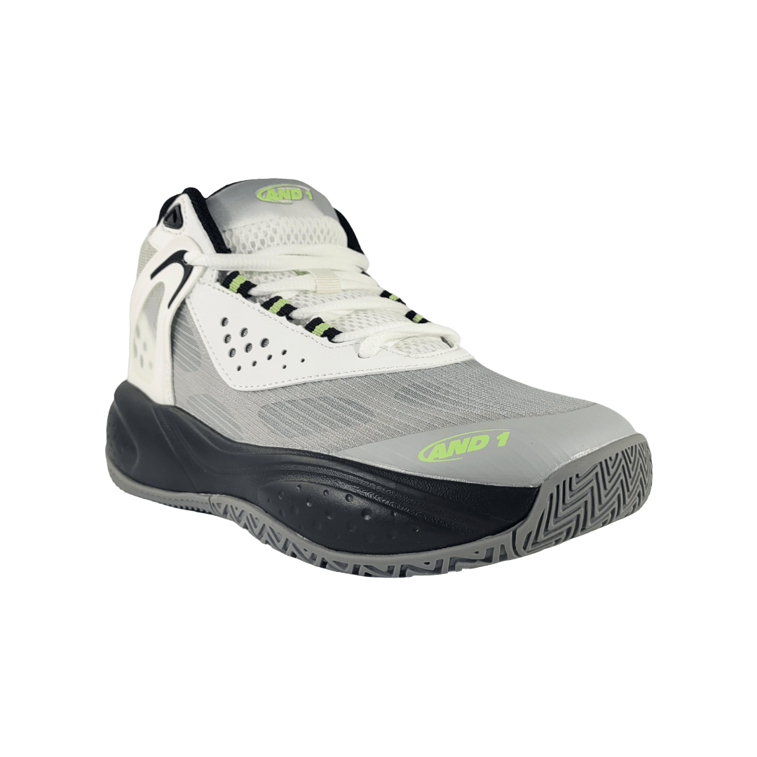 ZAPATILLAS DE BASKETBALL AND 1 REVEAL MID GRIS JUVENIL | AD90210B - NHK AND 1 4,0 - CalzadosPaola