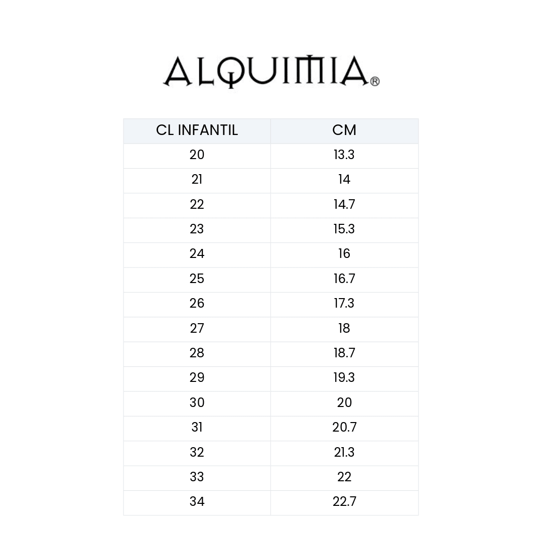 BOTINES ALQUIMIA CUECA INFANTIL 2918 ALQUIMIA 26 CL / 17.3 CM - CalzadosPaola
