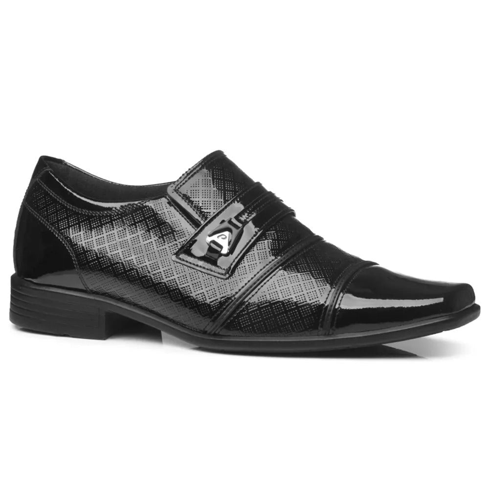 ZAPATOS FORMALES PEGADA DE CHAROL NEGRO | 121843 - 03 PEGADA 44 - CalzadosPaola