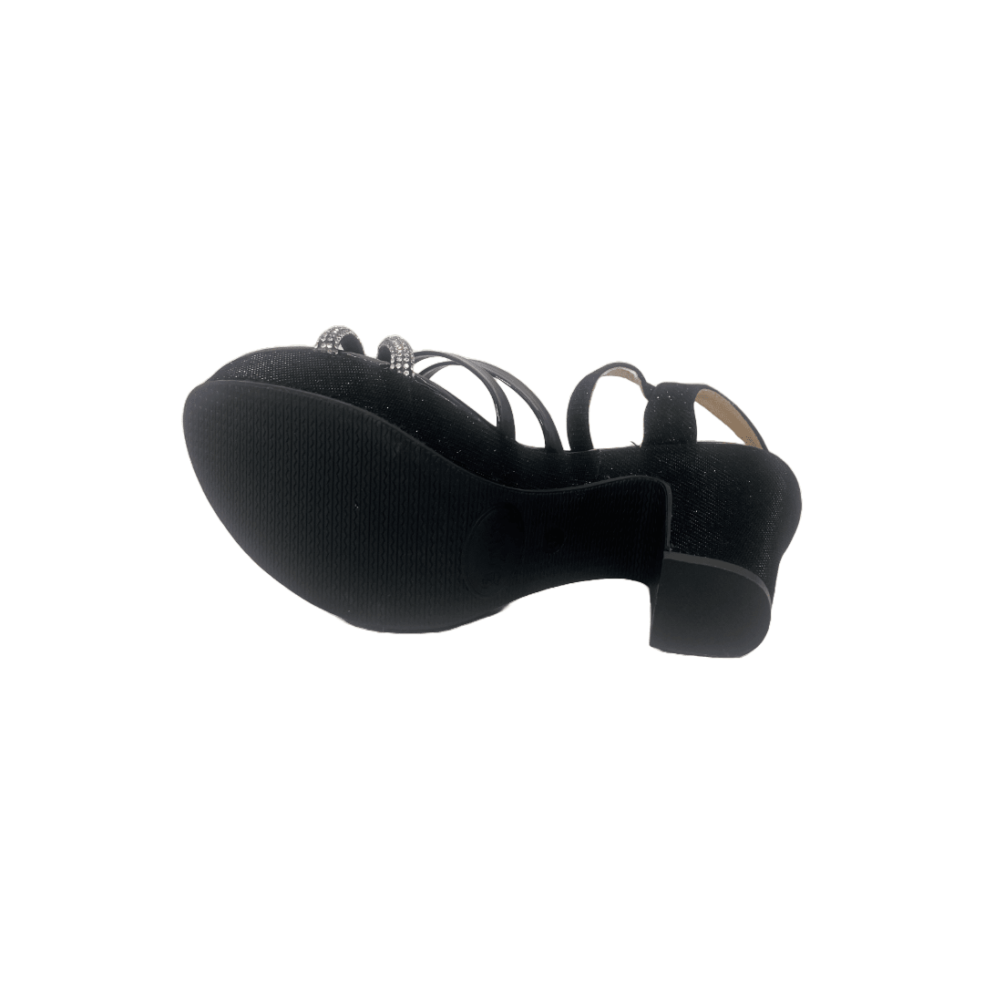 SANDALIAS DE FIESTA AGUXI BLACK 2076 AGUXI 36 - CalzadosPaola
