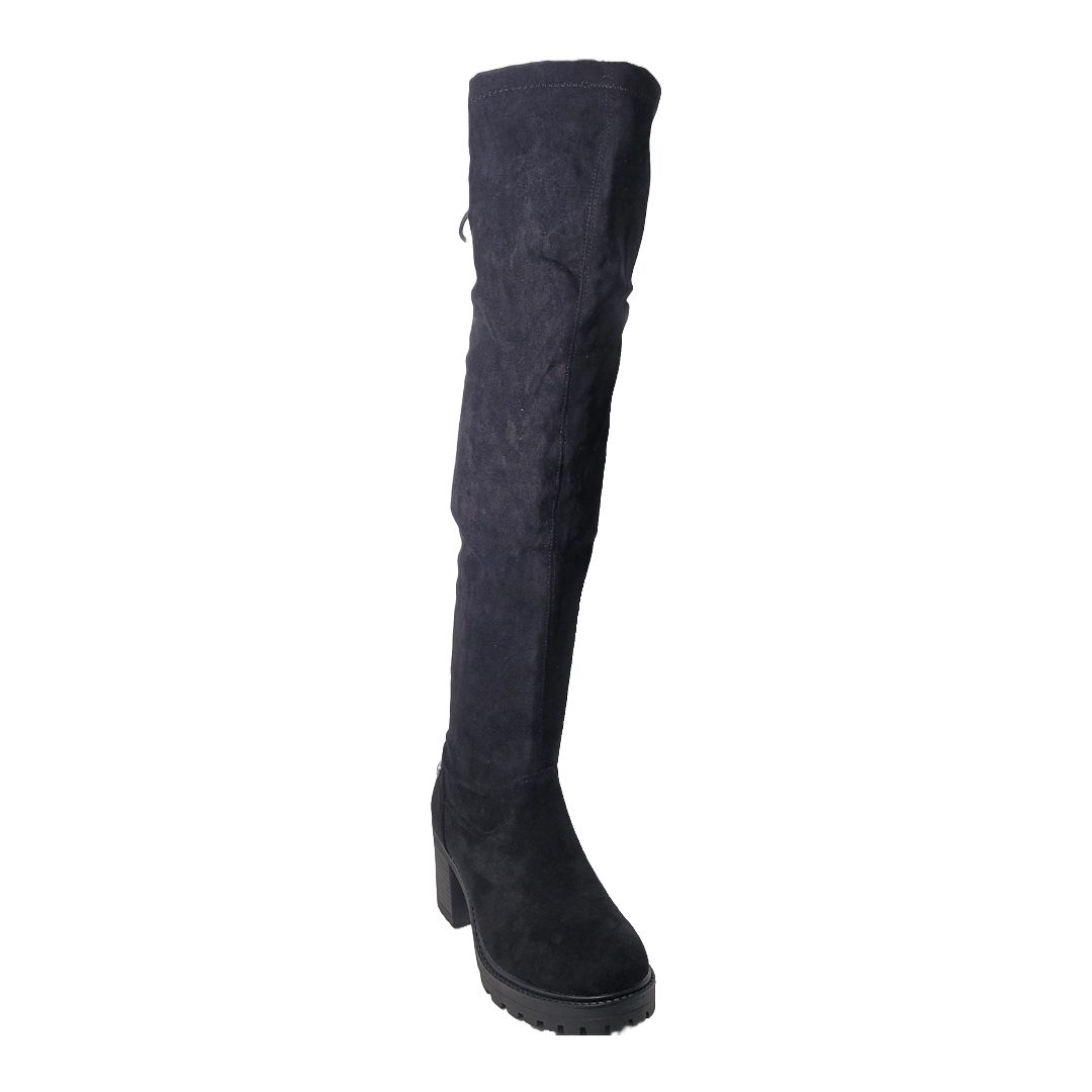 BOTAS BOTELI DE GAMUZA NEGRAS | R51 BOTELI 40 - CalzadosPaola