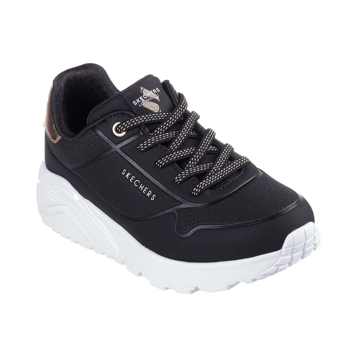 ZAPATILLAS URBANAS SKECHERS UNO LITE INFANTIL | 310384L - BLK SKECHERS 38 - CalzadosPaola