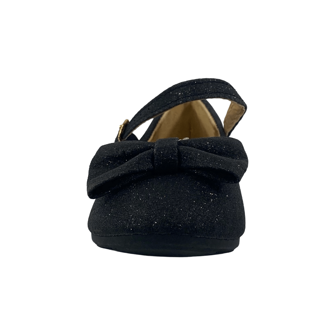 BALLERINAS HUALUNAOTE NEGRO INFANTIL | XT322B HUALUNAOTE 24 - CalzadosPaola