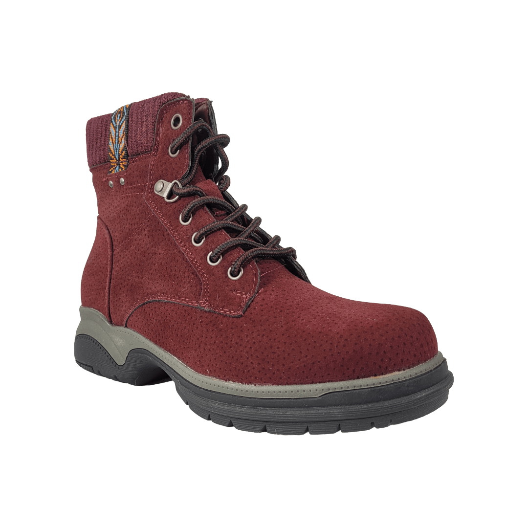 BOTINES CELINA RIGIO BURGUNDY MUJER | 21JS29 CELINA RIGIO 35 CL / 22.5 CM - CalzadosPaola