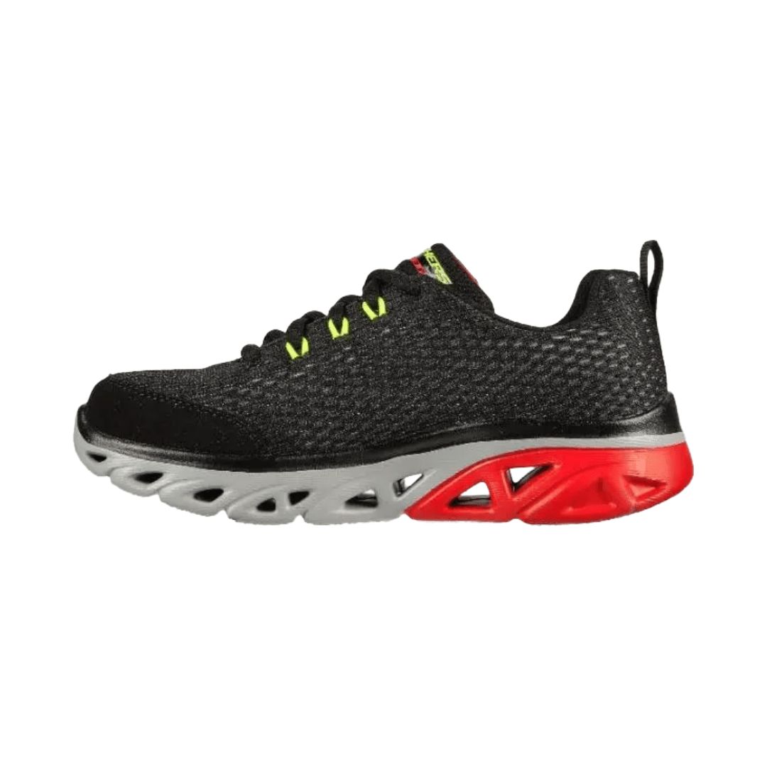 ZAPATILLAS URBANAS SKECHERS GLIDE - STEP INFANTIL 403800L - BKRD SKECHERS 26 - CalzadosPaola