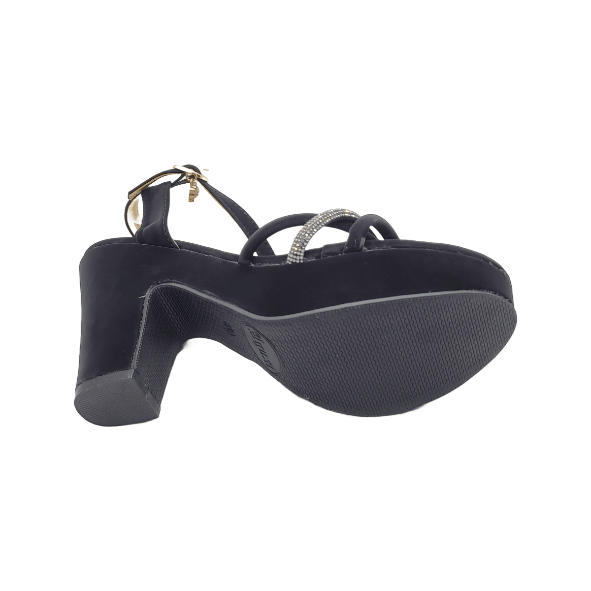SANDALIAS DE FIESTA AGUXI BLACK 2077 AGUXI 36 - CalzadosPaola