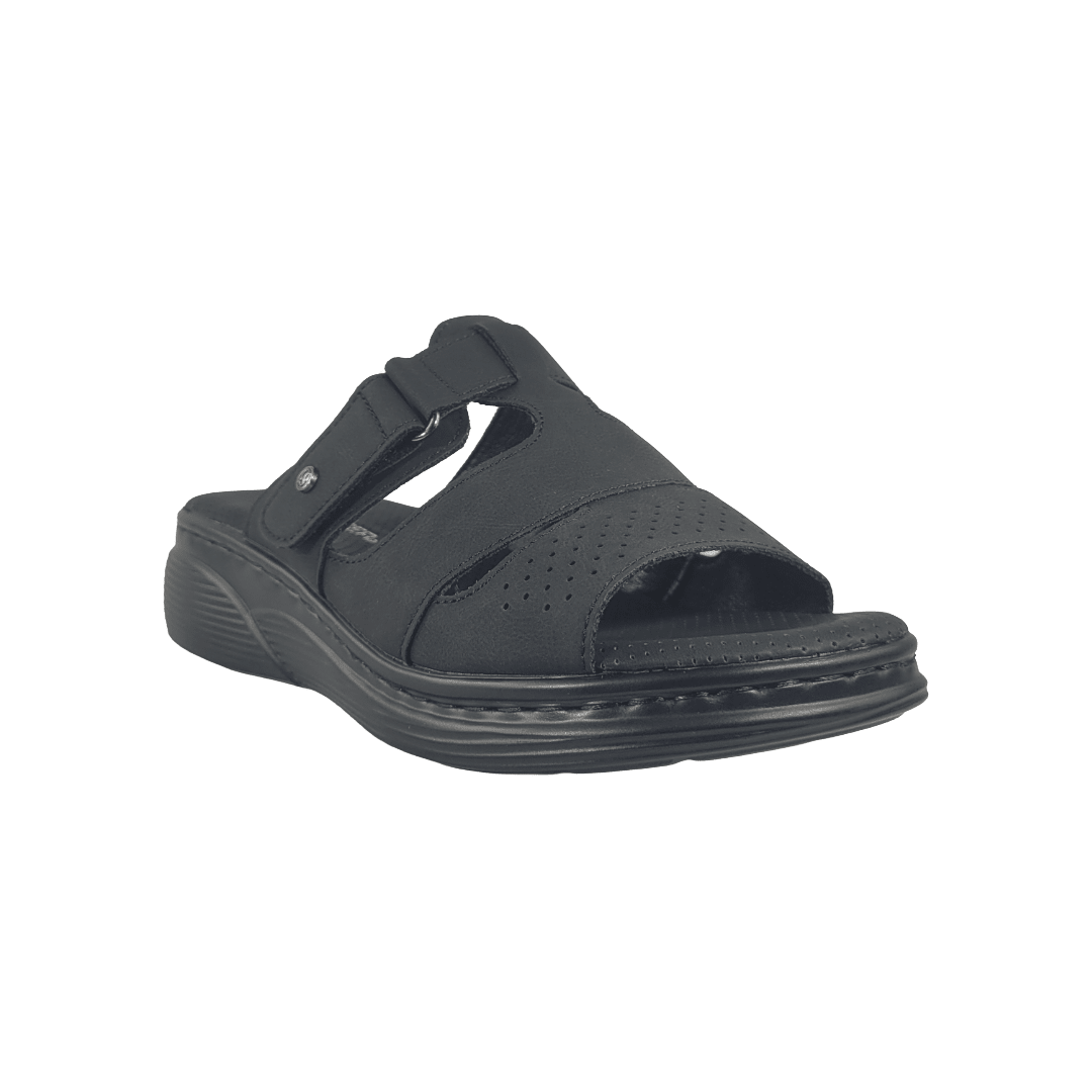 SANDALIAS PASSER NEGRO CASUAL MUJER 008 - 02 PASSER 36 - CalzadosPaola