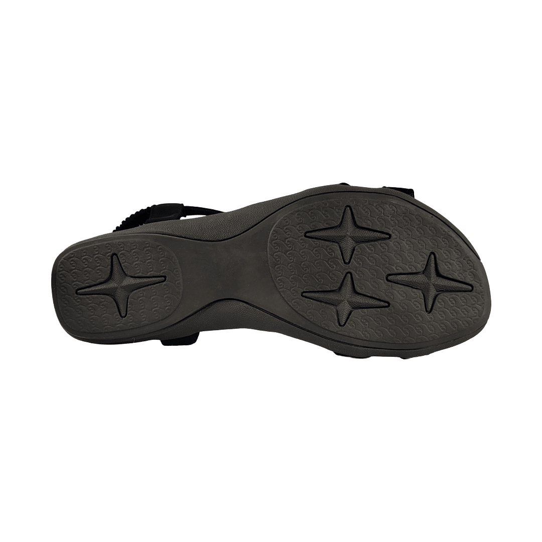 SANDALIA CHALADA NEGRO MUJER | 13 - ANATOMIC69 CHALADA 35 - CalzadosPaola