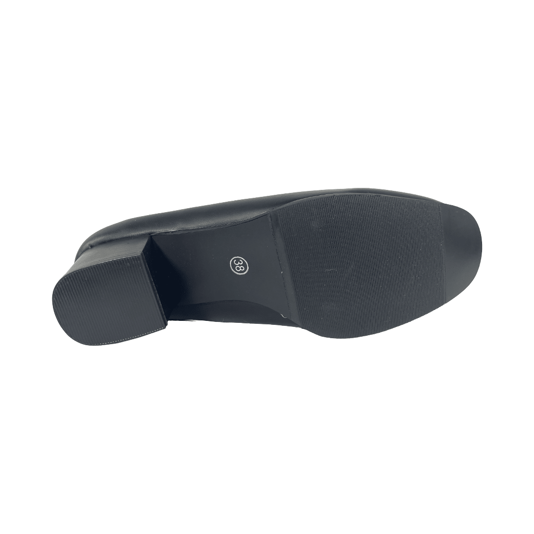 ZAPATOS FORMALES ALJIM NEGRO CASUAL MUJER RC25420 ALJIM 35 - CalzadosPaola
