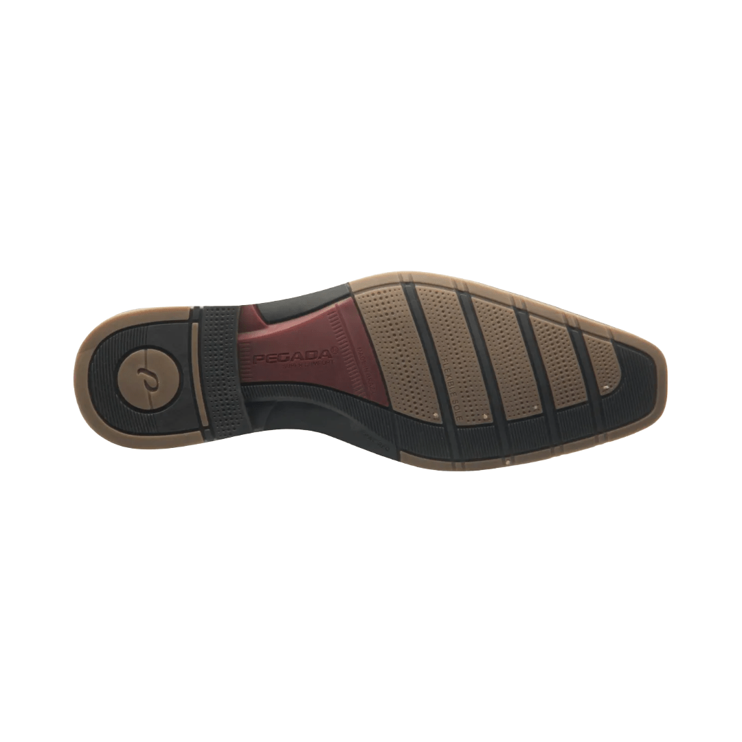 ZAPATOS FORMALES PEGADA CAFE DE HOMBRE 125806 - 02 PEGADA 39 - CalzadosPaola