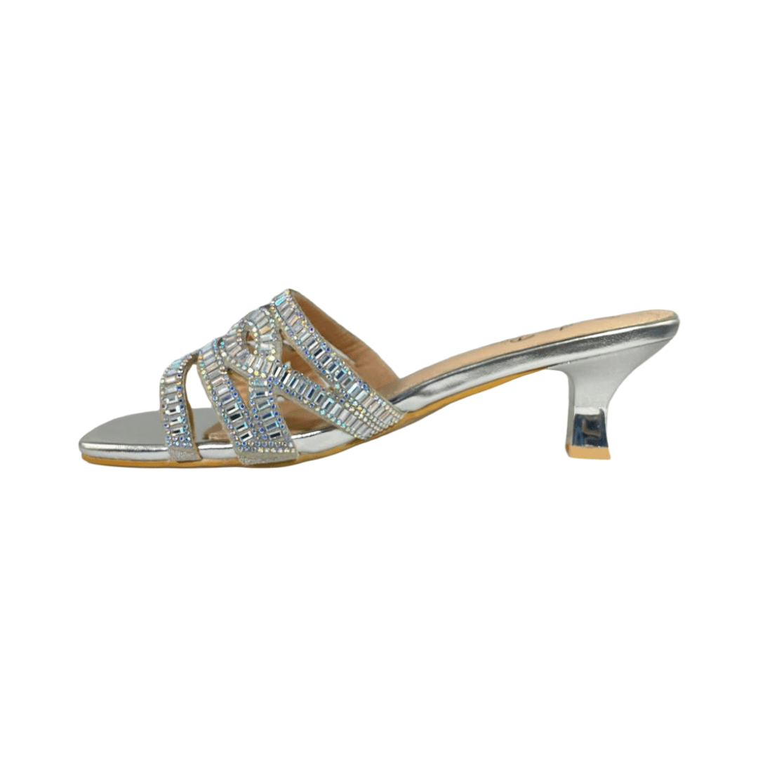 SANDALIAS DE FIESTA J - RUN PLATEADO MUJER G679F3 J - RUN 35 - CalzadosPaola