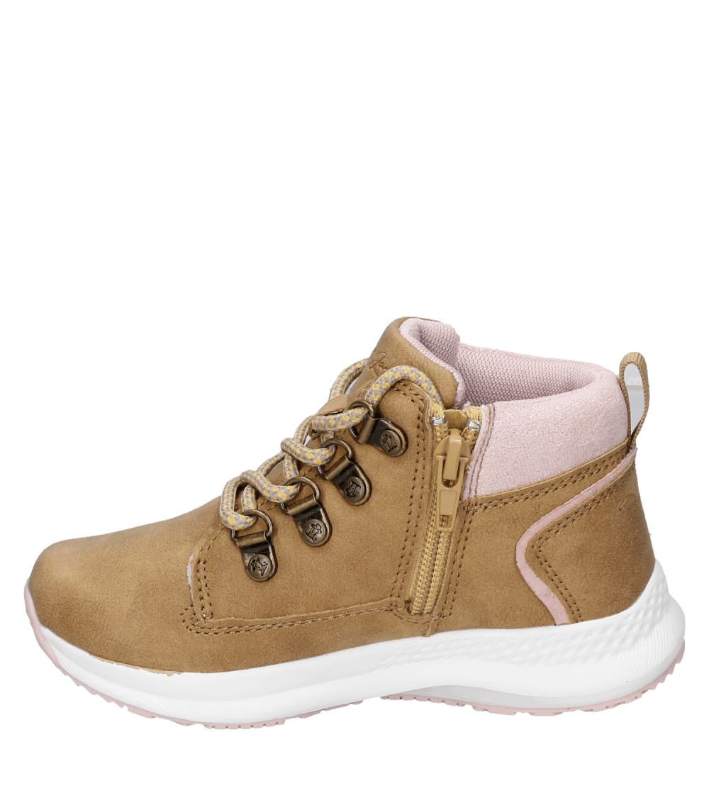 BOTINES CASUALES PANAMA JACK CAFÉ CLARO (NIÑAS) | KA112A60025 - PG2 PANAMA JACK 33 - CalzadosPaola