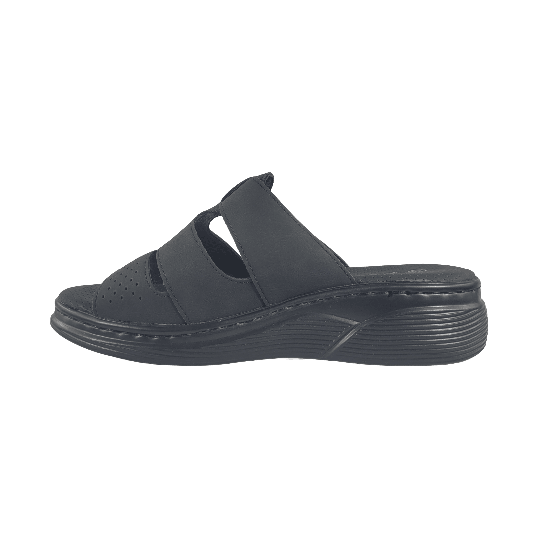 SANDALIAS PASSER NEGRO CASUAL MUJER 008 - 02 PASSER 36 - CalzadosPaola