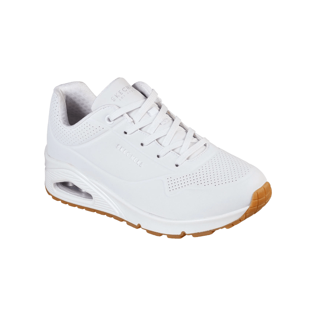 ZAPATILLAS URBANAS SKECHERS UNO STAND MUJER | 73690 - WHT SKECHERS 35 CL / 5 US / 22 CM - CalzadosPaola