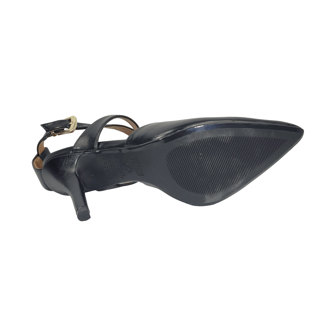 SANDALIAS DE FIESTA VIZZANO NEGRO MUJER | 1184.1716.29918 - 15745 VIZZANO 34 - CalzadosPaola