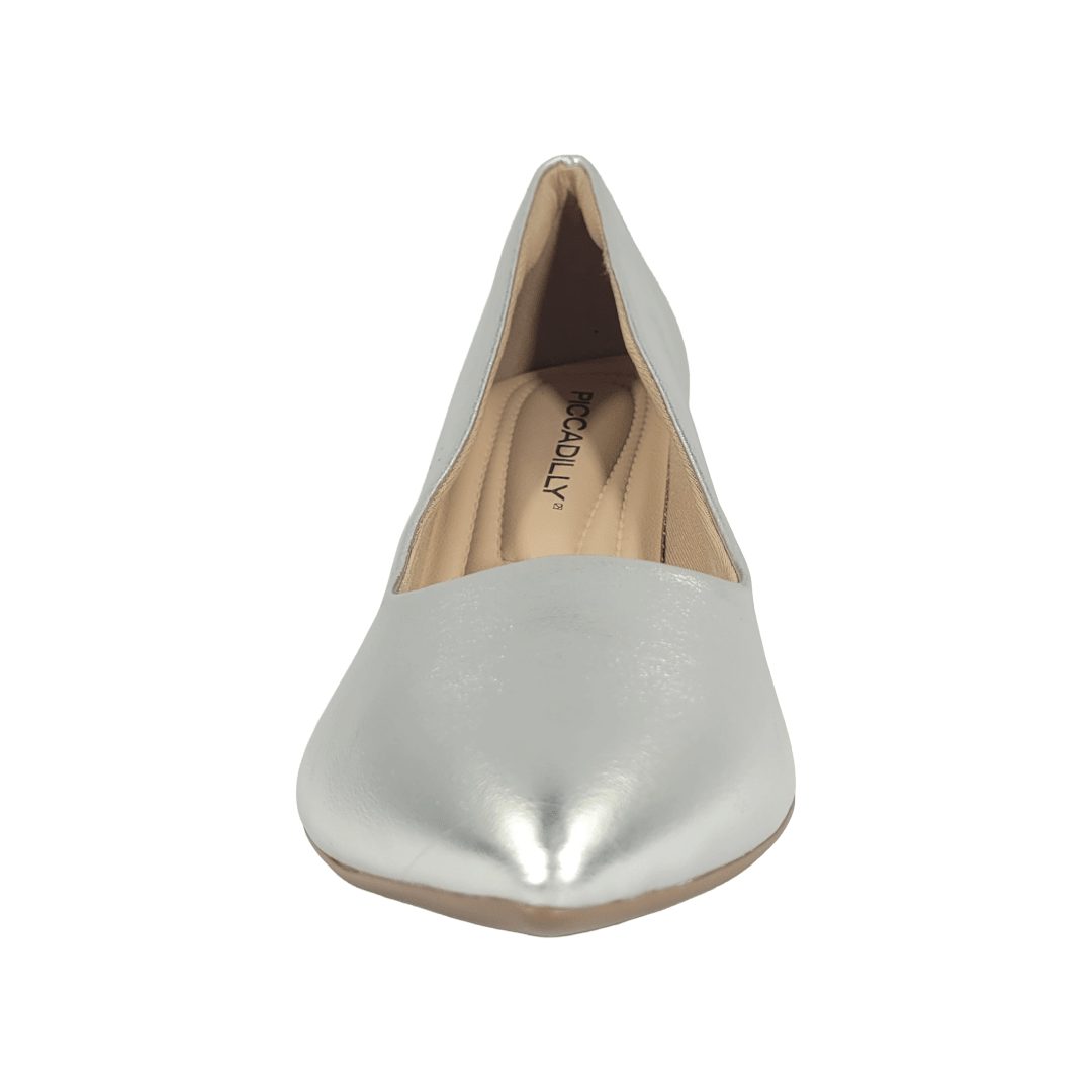 ZAPATOS FORMALES PICCADILLY PLATA MUJER PI - 74503500000944 PICADELLY 35 CL / 22.9 CM - CalzadosPaola