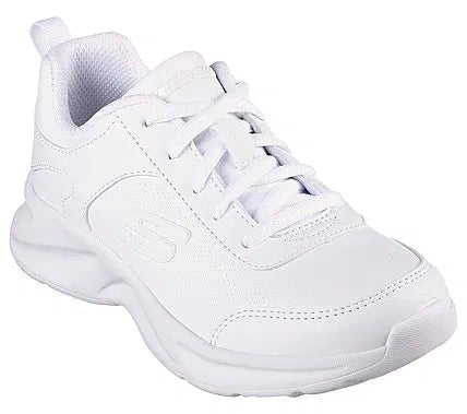 ZAPATILLAS ESCOLARES BLANCAS JUVENIL SKECHERS DYNAMATIC | 302630L - WHT SKECHERS 34 - CalzadosPaola