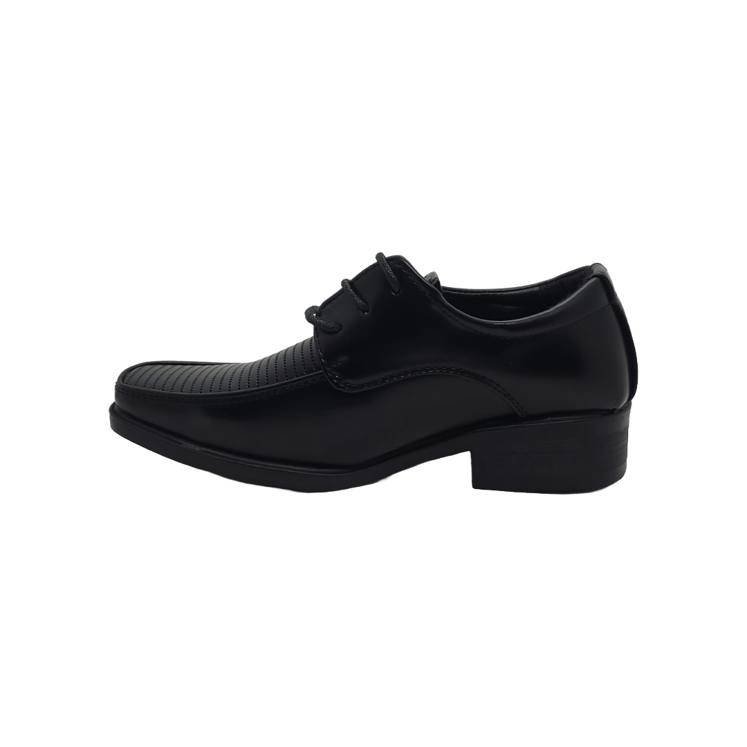 ZAPATOS FORMALES AGUXI NEGROS (PARA NIÑOS) | 8057 AGUXI 25 - CalzadosPaola