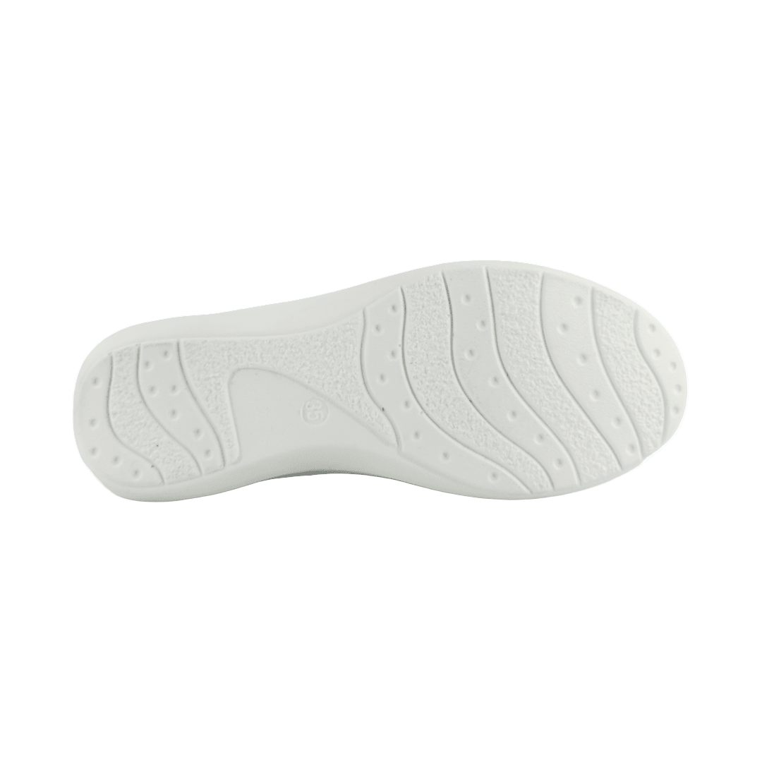 ZAPATOS DE SERVICIO PASSER BLANCO MUJER | 801 - 01 PASSER 35 CL / 23.3 CM - CalzadosPaola