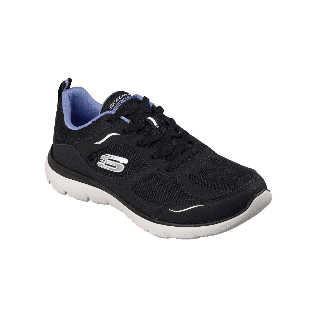 ZAPATILLAS URBANAS SKECHERS SUMMITS MUJER | 150290 - BKBL SKECHERS 35 CL / 5 US / 22 CM - CalzadosPaola