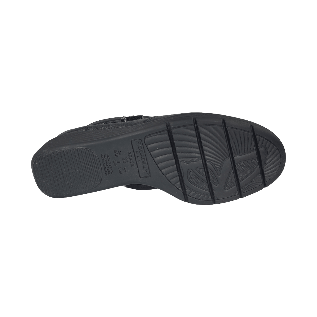 BOTINES PICCADILLY NEGRO CASUAL MUJER PI - 11713600000001 PICADELLY 35 CL / 22.9 CM - CalzadosPaola