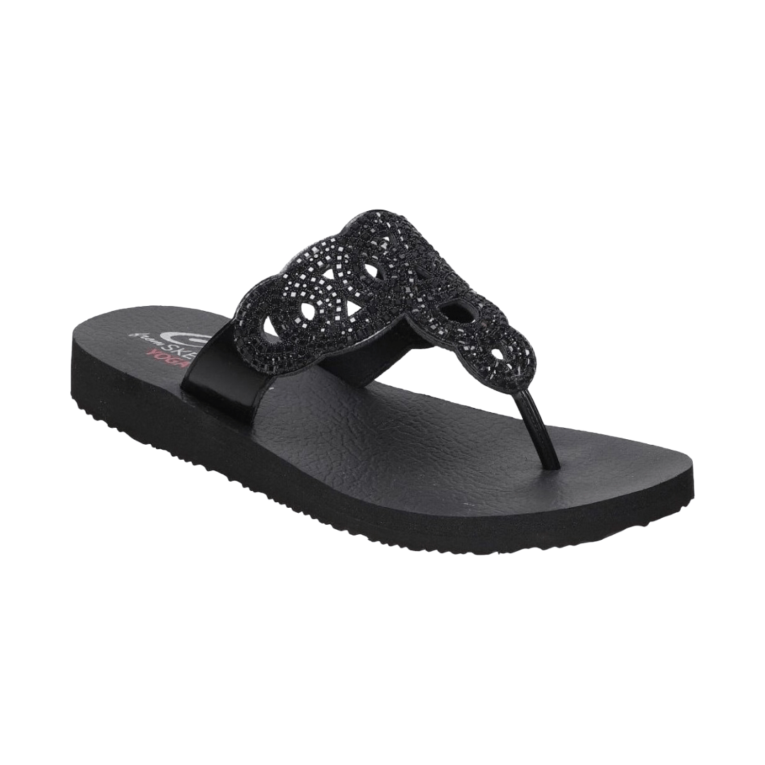 SANDALIAS SKECHERS MUJER 120050 - BBK SKECHERS 35 - CalzadosPaola