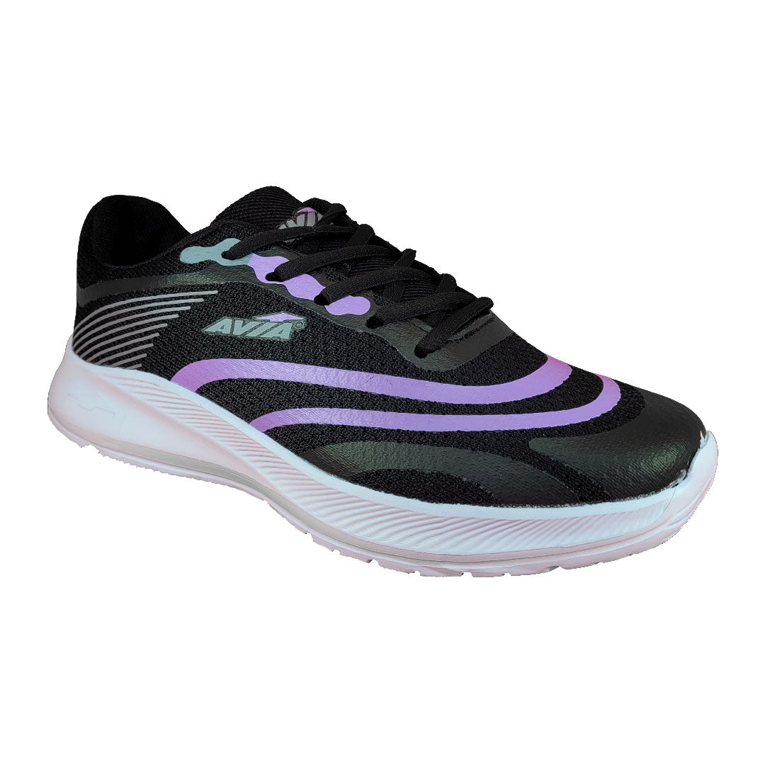 ZAPATILLAS URBANAS AVIA CARS NEGRO/LILA MUJER | 050324 - 4 AVIA 6,0 - CalzadosPaola