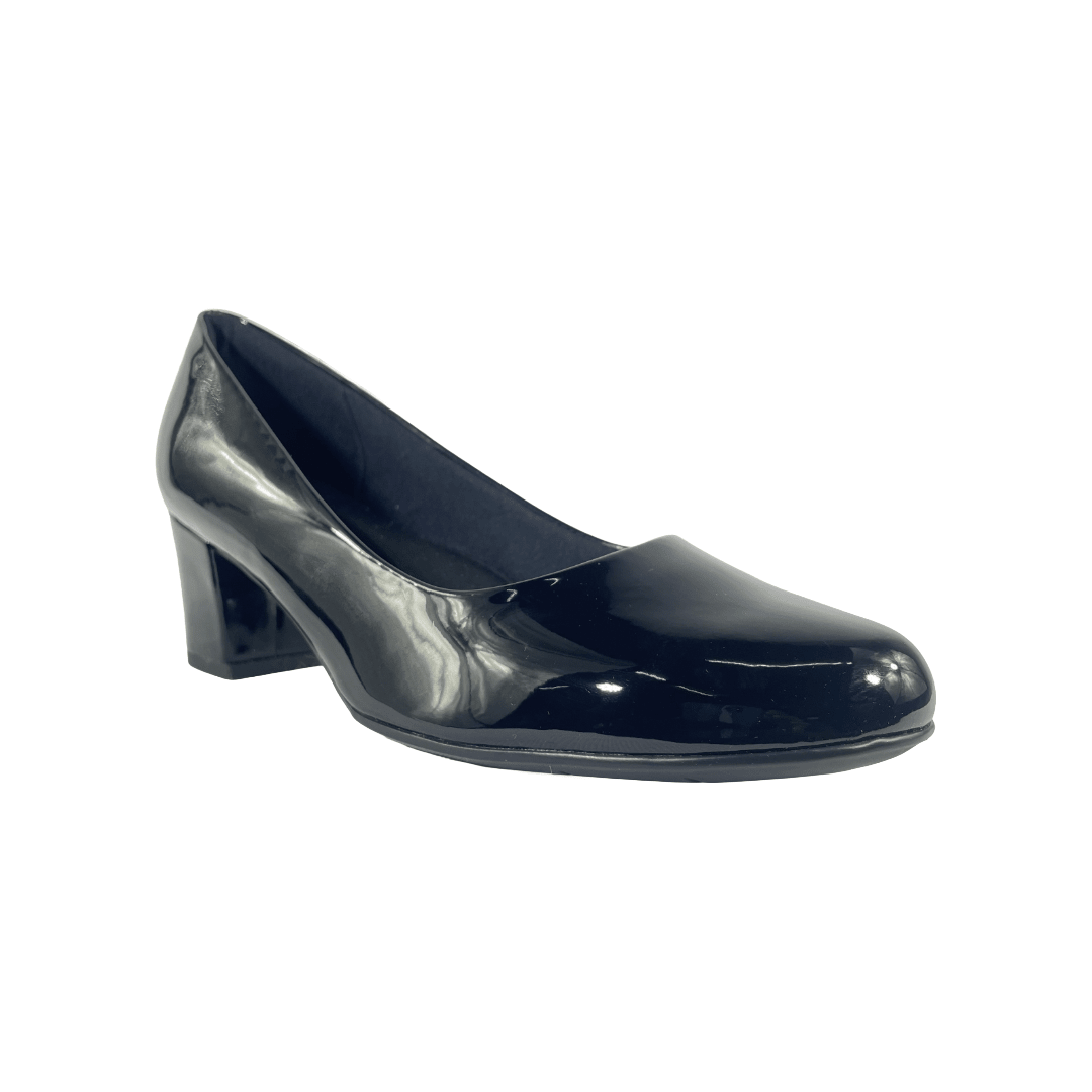 ZAPATOS FORMALES PICCADILLY NEGRO CHAROL MUJER VU4012T PICADELLY 34 - CalzadosPaola