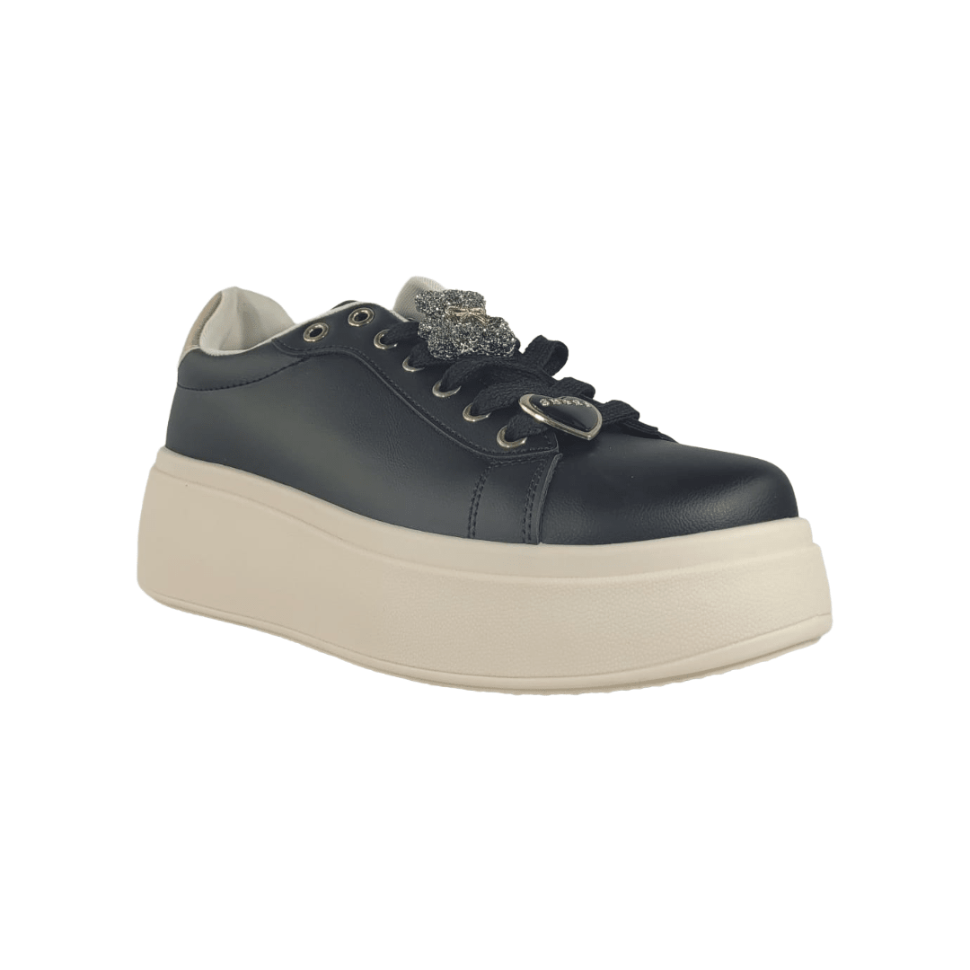ZAPATILLAS URBANAS SONG YUN NEGRO CASUAL MUJER S408B1030 - L SONG YUN 36 - CalzadosPaola