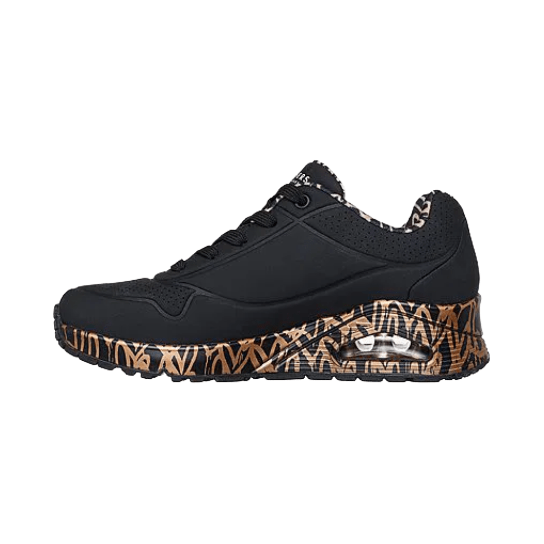 ZAPATILLAS URBANAS SKECHERS UNO LOVING MUJER 155506 - BKRG SKECHERS 35 - CalzadosPaola