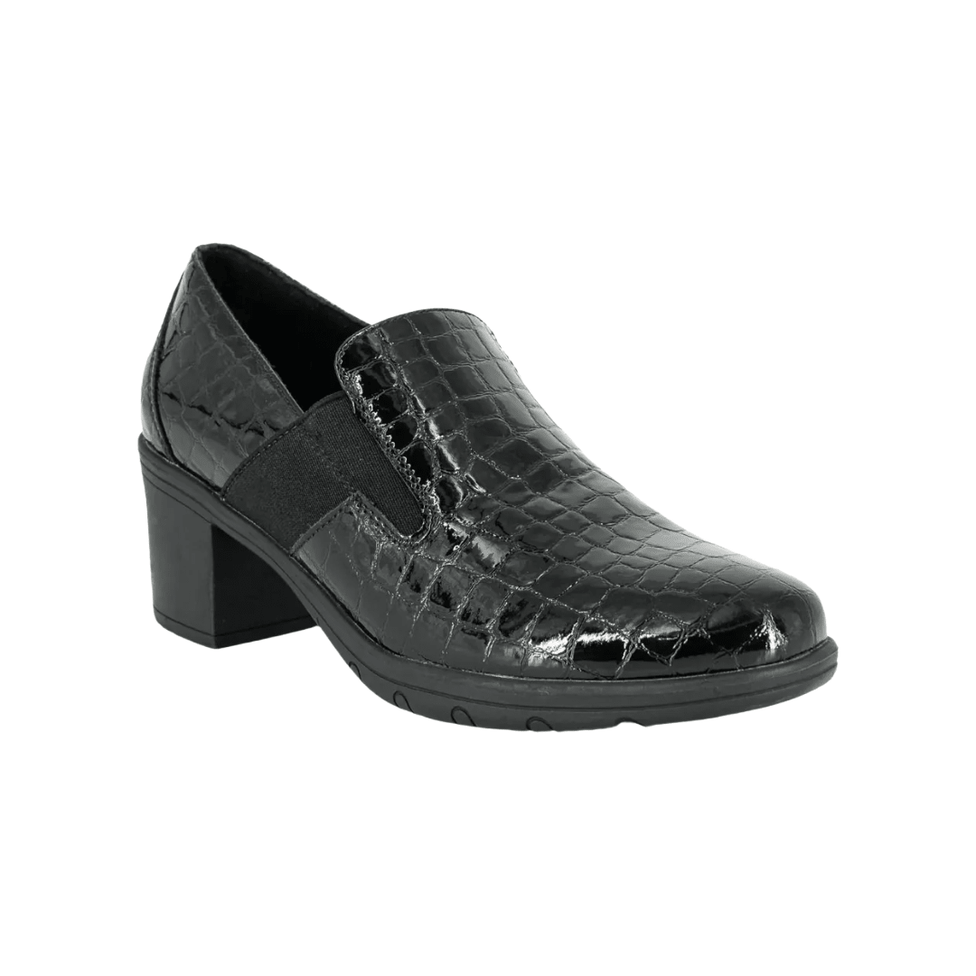 ZAPATOS ALQUIMIA NEGRO CHAROL MUJER | 3079 - 02 ALQUIMIA 35 CL / 23.3 CM - CalzadosPaola