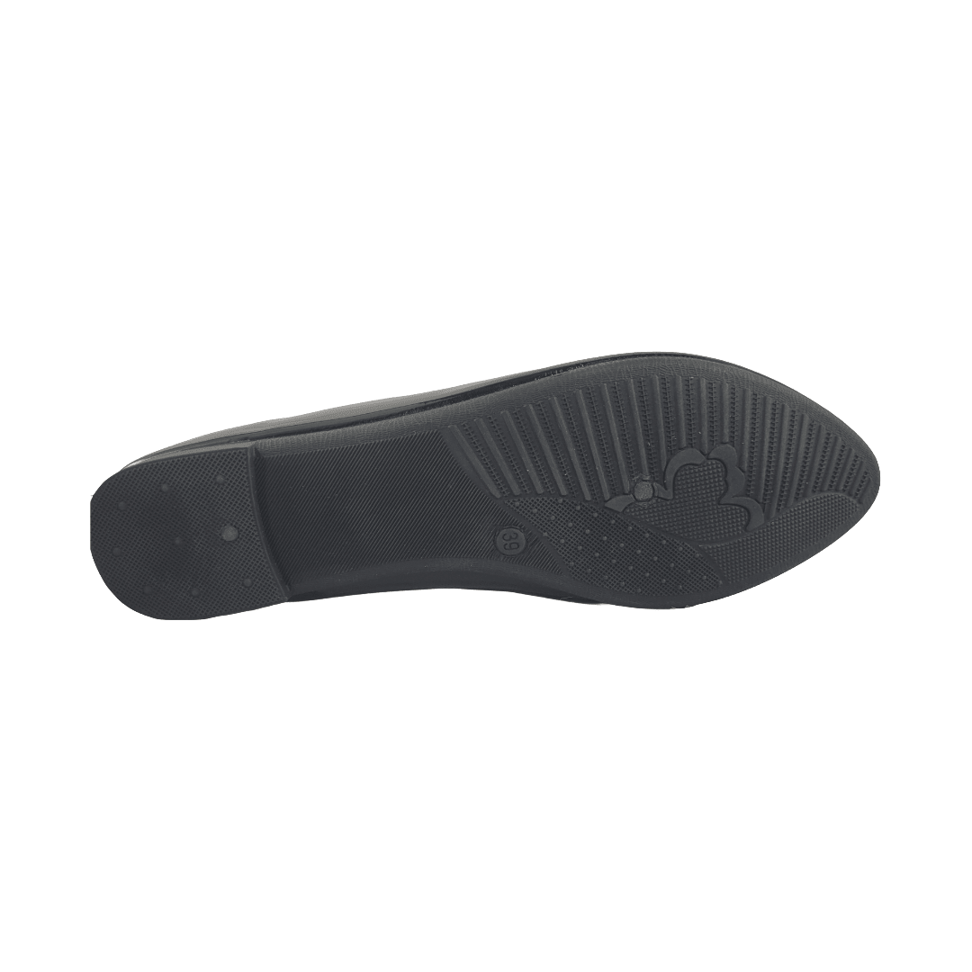 BALLERINAS HUALUNAOTE NEGRO CHAROL MUJER | HLD972 - 1 HUALUNAOTE 36 - CalzadosPaola