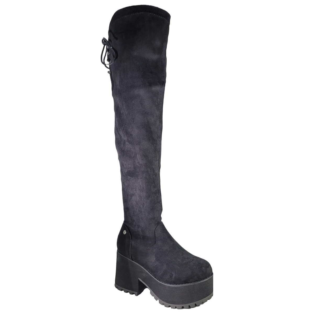 BOTAS BOTELI GAMUZA NEGRO | R71 BOTELI 40 - CalzadosPaola