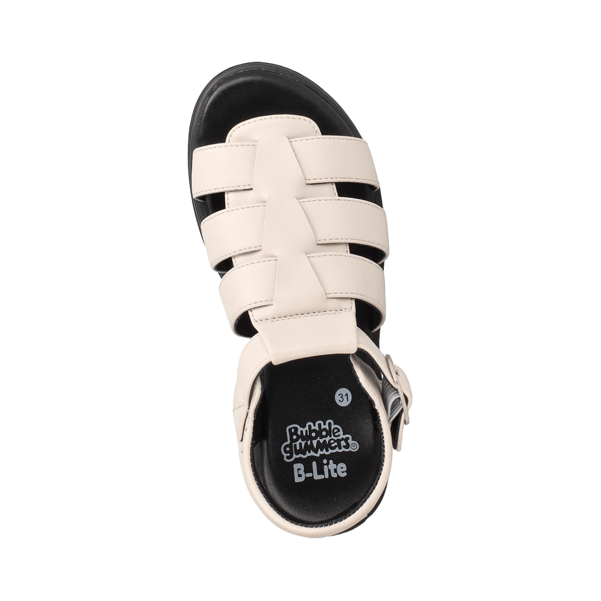 SANDALIAS BUBBLE GUMMERS DUNIA NIÑAS WHITE 461 - 8387 BUBBLE GUMMERS 34 - CalzadosPaola