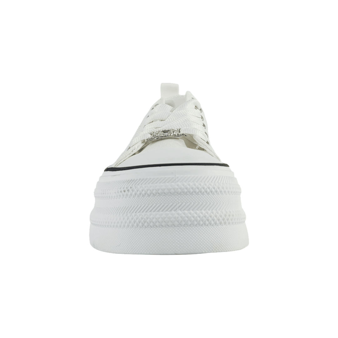 ZAPATILLAS URBANAS MD BLANCO MUJER | 5B10 - 10 MD 35 CL / 22.5 CM - CalzadosPaola