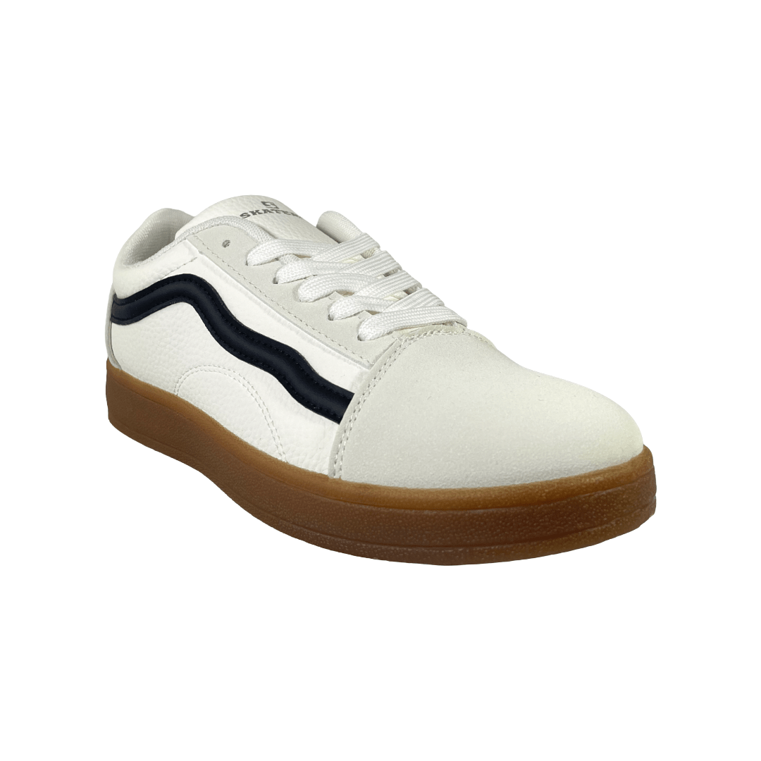 ZAPATILLAS URBANAS SKATER BLANCO MUJER 772 - 0131 SKATER 35 - CalzadosPaola