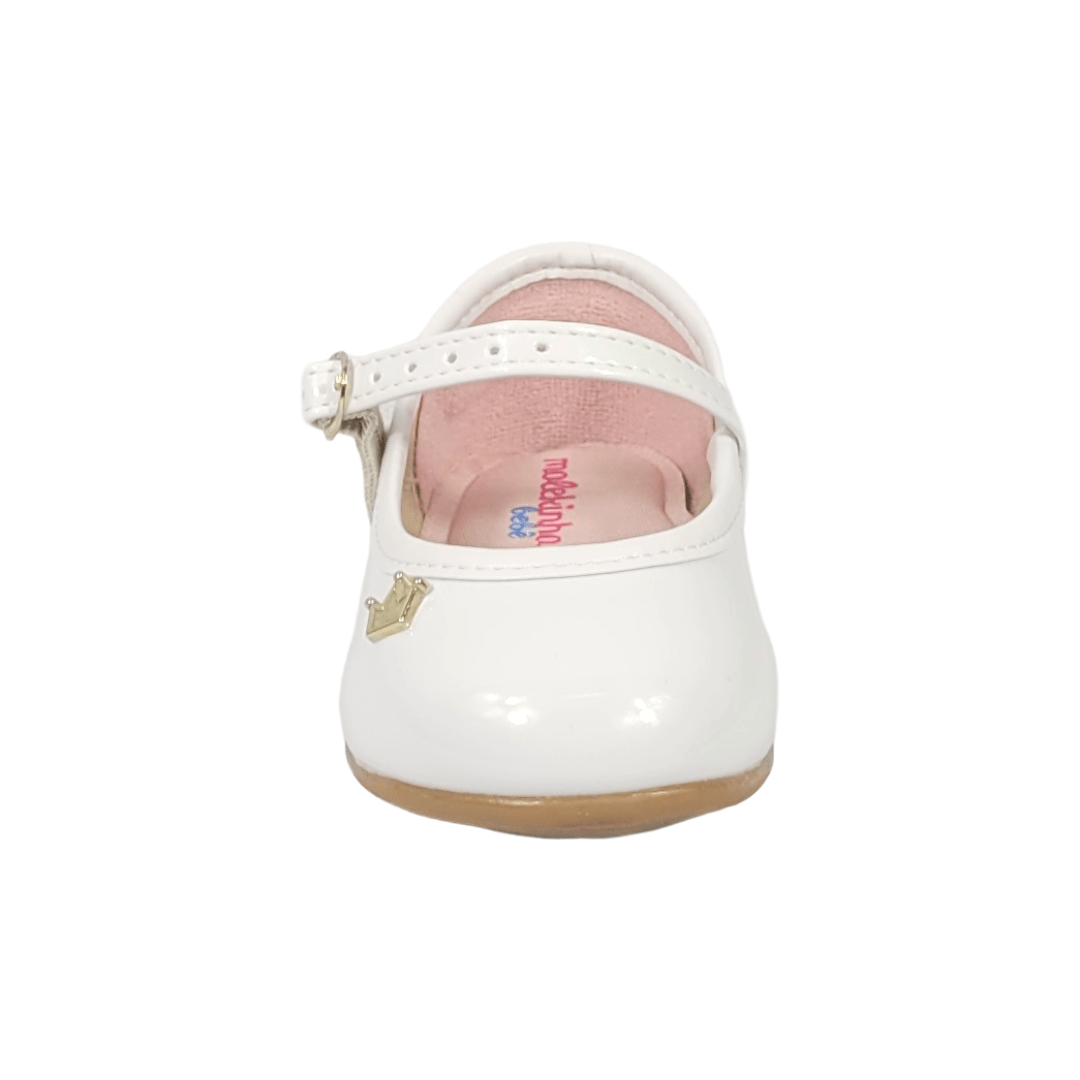 BALLERINAS MOLEKINHA BLANCO INFANTIL 2106.1041.13488.16072 MOLEKINHA 18 - CalzadosPaola