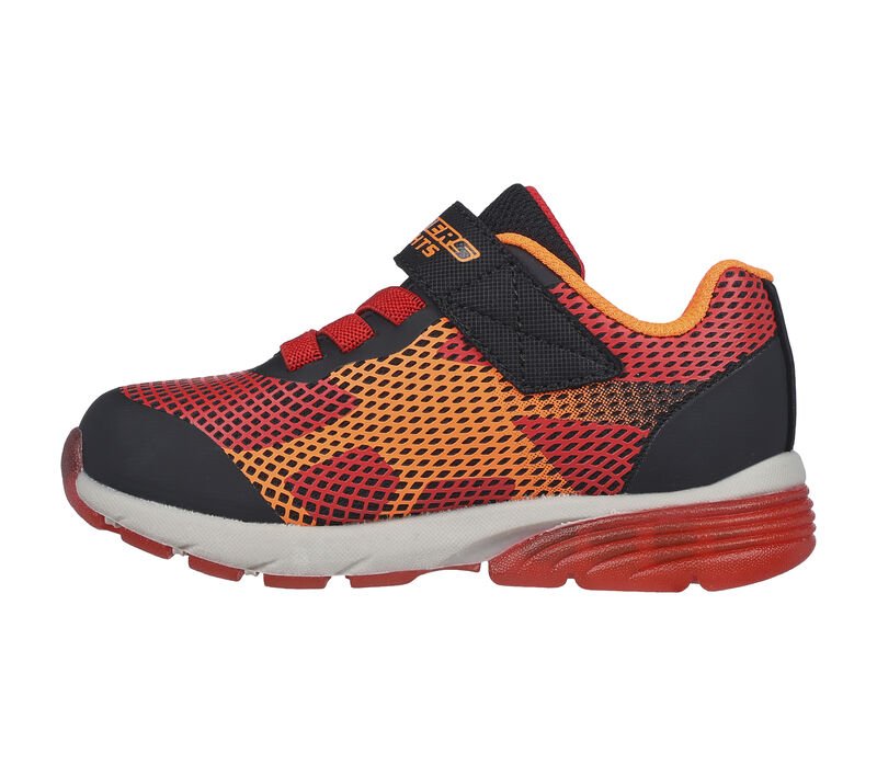 ZAPATILLAS URBANAS SKECHERS LIGHTS BEBÉS | 402030N - BKRD SKECHERS 25 - CalzadosPaola