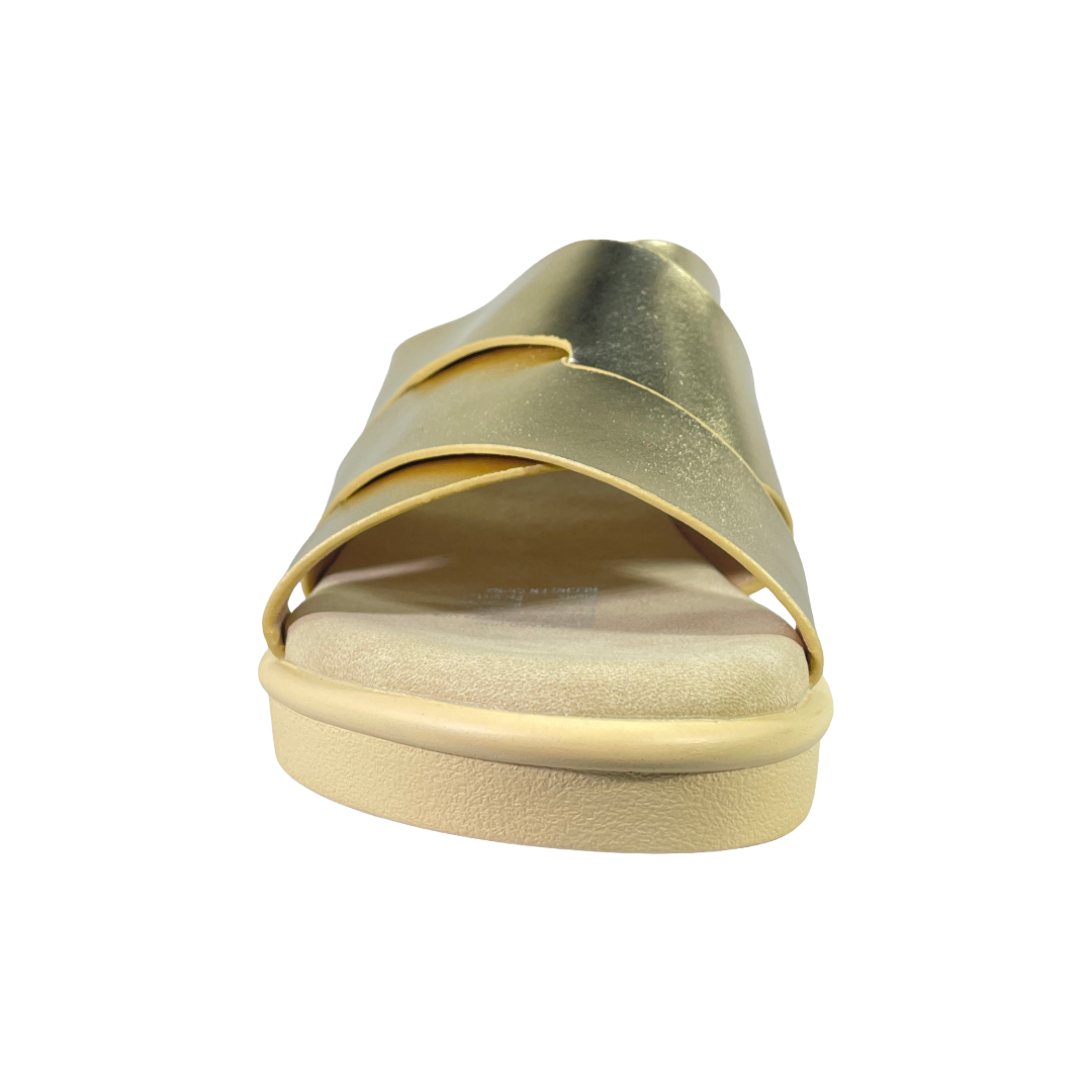 SANDALIAS NEW WALK DORADO MUJER HT3T8434-11A